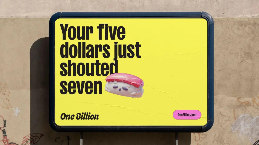 It's Your Shout outdoor campaign